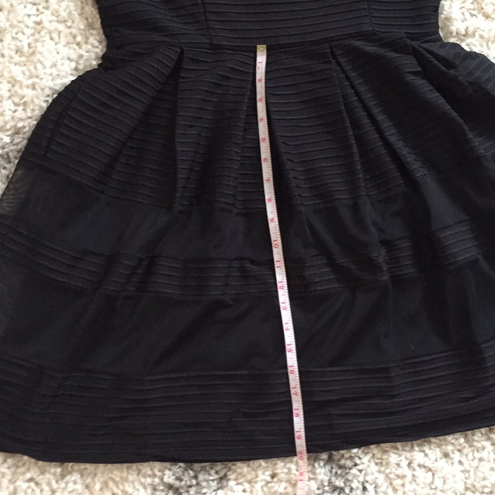 Taylor Black Fit and Flare Dress - Picture 6 of 8